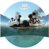 3D-тема Тропический остров (панорама ВР)