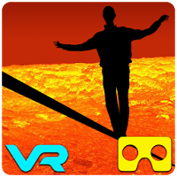 VR Вулкан Веревка Пересечение
