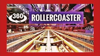 Amazing VR Roller Coaster 360 degree in Virtual Reality 4K VR 360