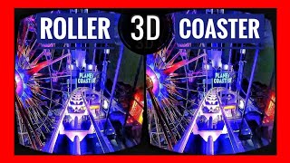 Best VR Top 2 Roller Coaster 3D VR Videos 3D SBS for VR BOX 3D not 360 VR