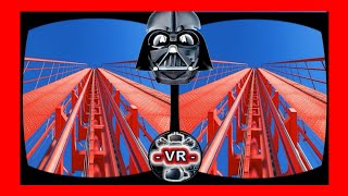 VR Video 3D VR Roller Coaster 3D SBS Star Wars VR for VR BOX 3D not 360 VR