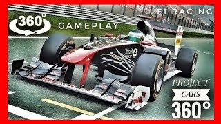 360 Video VR Project Cars VR F1 Racing 360° Virtual Reality Experience