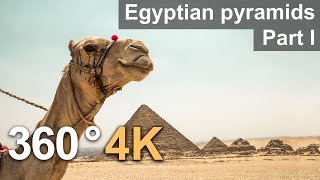 360°, Egyptian pyramids, Part I. 4К video