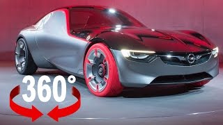 Opel GT Concept | Auto Salon Genf 2016 | 360° Video