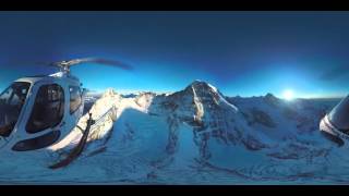 360° mountain view | Air Glaciers | Jungfrau Region