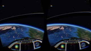 Space Travel VR Google Cardboard Video 3D SBS Virtual Reality Video