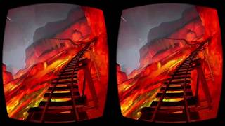 Cmoar Roller Coaster VR Box 3D SBS Virtual Reality Google Cardboard Video