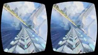 Extreme Roller Coaster VR Google Cardboard 3D SBS Virtual Reality Video