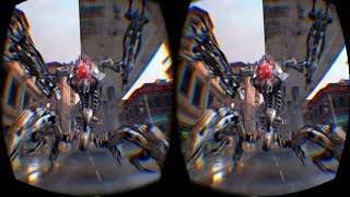 Cinematic Showdown VR Google Cardboard Video 3D SBS Virtual Reality Video