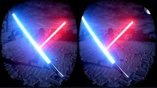 Star Wars Lightsaber Battle VR Box Google Cardboard 3D SBS Virtual Reality Video