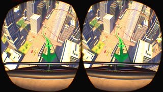 Thrills & Chills Roller Coaster VR Google Cardboard 3D SBS Virtual Reality Video