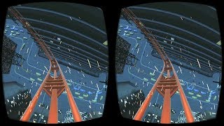 Roller Coasters VR Google Cardboard 3D SBS Virtual Reality Video