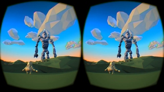 Rock Creature VR Google Cardboard 3D SBS Virtual Reality Video