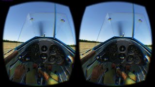 Airplane VR Google Cardboard 3D SBS 1080p Virtual Reality Video