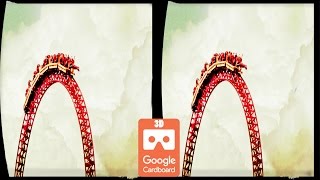 3D Velociraptor VR Roller Coaster VR Videos 3D SBS Google Cardboard VR Virtual Reality VR Box