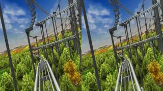 3D Roller Coaster 02 | VR/Cardboard/Active/Passive - SBS