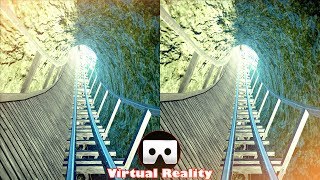 3D ROLLER COASTER 02 - VR Videos 3D SBS Google Cardboard VR  VR Box Virtual Reality