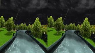 3D Garden Explorer ! - Roller Coaster | VR/Cardboard/Active/Passive - SBS