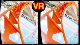 3D Roller Coasters X VR Videos 3D SBS [Google Cardboard VR Experience] VR Box Virtual Reality