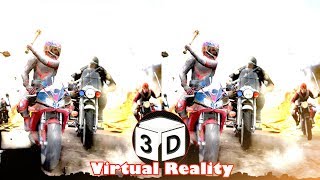 3D RAGING PLATEAUS - ROAD RASH STYLE   3D SBS VR Virtual Reality Vídeo Google Cardboard VR Box