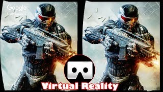 3D Crysis 2 - VR Virtual Reality Vídeo Google Cardboard VR Box