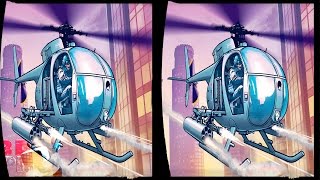 BEST 3D Flying Buzzard Los Santos in GTA V VR Videos 3D SBS Google Cardboard Virtual Reality VR Box