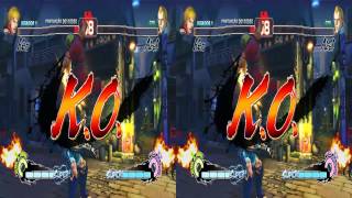 3D Ken vs Abel - Super Street Fighters | VR/Cardboard/Active/Passive - SBS