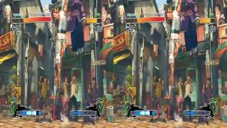 3D Gen vs Ryu - Super Street Fighters | VR/Cardboard/Active/Passive - SBS